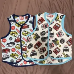 車柄 スリーパー 100cm 2枚セット　トミカ　プラレール　新幹線