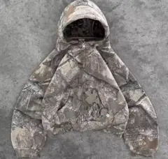 リアルツリー　フルジップパーカー　y2k