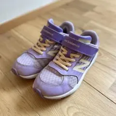 ニューバランス HANZO 17.5cm パープル