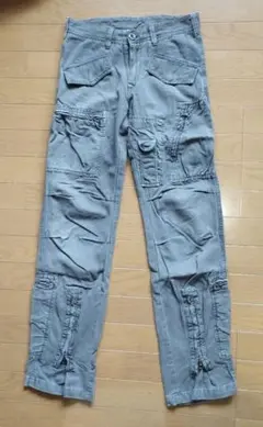 C.J. イタリア製　グレー カーゴパンツ 多ポケット　MASON'S系のサムネイル