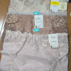 ワコール Wing fufu レシアージュ LLサイズ ショーツ 3枚セット