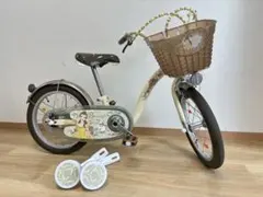 室内使用のみ　ミッフィー自転車　14インチ　補助ハンドル付き　引き取り限定 室内使用のみ ミッフィー自転車 14インチ 補助ハンドル付き 引き取り