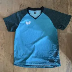 Butterfly 卓球ウェア Mサイズ 青/黒