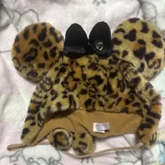 ディズニー ヒョウ柄 ファンキャップ 旧