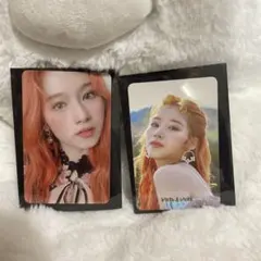 TWICE サナ MORE & MORE トレカ 2枚セット