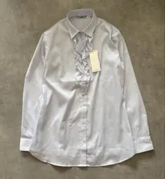未使用2WayデザインブラウスLES MUES ×cancamフリル長袖シャツのサムネイル