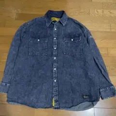 F.A.T. デニムシャツ ケミカルウォッシュ FATサイズのサムネイル