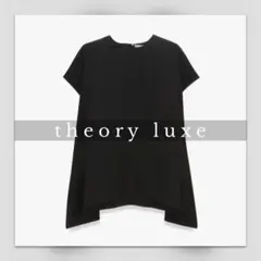 23】中古Theoryluxe 五分袖プルオーバー カットソー 綿100黒38 - メルカリ