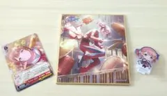 プロセカ　望月穂波　ミニ色紙　アクリルクリップ　カード