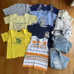 男の子サイズ110 夏服 12点まとめ売り Tシャツ、ズボン