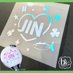 【BTS】ホログラムステッカー Ver001.♡ JIN