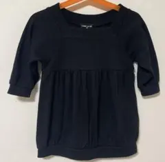 COMME CA ISM 黒 ワンピース 80サイズ