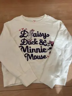 Daisy Duck & Minnie Mouse トレーナー 110cm