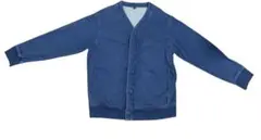 UNIQLO ユニクロ　インディゴスウェットカーディガン Lサイズ