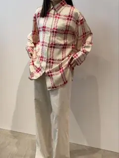【新品タグ付】UNIQLO MARNI オーバーサイズシャツ ベージュ Lサイズ
