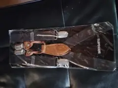 メンズ サスペンダー ブラウン