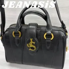 JEANASiS ジーナシス ボストン ショルダーバッグ 2way y2k 黒