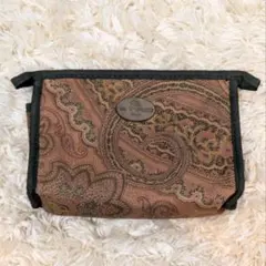 ETRO（エトロ） ペイズリー柄 ポーチ 新品未使用・カード付属のサムネイル