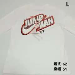 NIKE JORDAN JUMPMAN 長袖Tシャツ ホワイト L