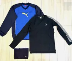 PUMA プーマ　ピステ　ウインドブレーカー ネックウォーマー　長袖Tシャツ