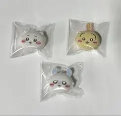 ちいかわ　ミニシリコンポーチ コインケース3個セット ちいかわ　うさぎ　モモンガ