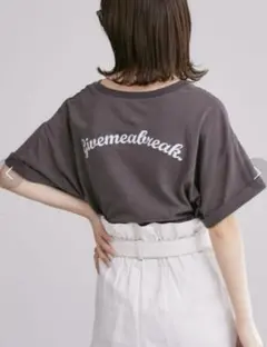 ビンテージライクチェーンステッチスラブTEE
