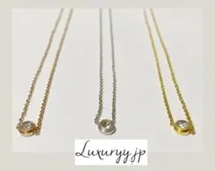 一粒最高級ジルコニア ヘビロテ 人気✨ ネックレス サージカルステンレス 高品質