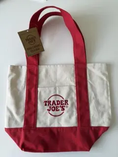 TRADER JOE'S MINI CANVAS TOTE BAG