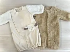 【新品未使用】冬用ロンパース2点