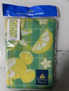 ディズニーランド限定レモンドリーム　フェイスタオル　ミッキーミニー‼️