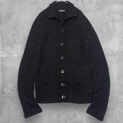 【アルパカ55%】DOLCE&GABBANA　ニットカーディガン　ブラック　Fのサムネイル