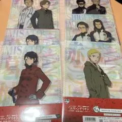 一番くじ　エヴァンゲリオン クリアファイル　ステッカー　5種6枚セット　初号機