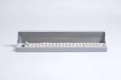 三越 高級アコヤ真珠ネックレス8.8mm(ウインクパール珠) シルバー刻印