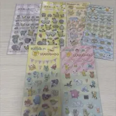 ポケモンシール　ぷちぷち　キラキラ　6枚セット