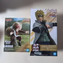 NARUTO ナルト疾風伝　忍界造形列伝 波風ミナト　我愛羅　2個セット