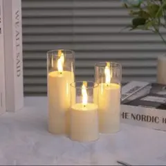 LEDキャンドル 3個セット