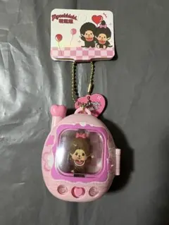 新品 未使用 モンチッチ たまごっち型 キーホルダー