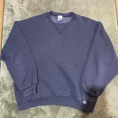 【最終お値下げ‼️】90s メキシコ製ラッセルアスレチックXLネイビー スウェット