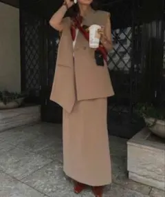 2026年最新】otona wrap vest set up dressの人気アイテム - メルカリ