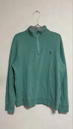 ハーフジップトレーナー