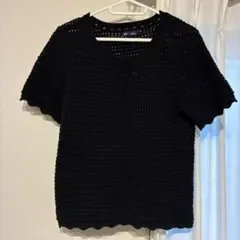 【新品】GAP レディース クロシェニット セーター　サマーニット　Ｓサイズのサムネイル
