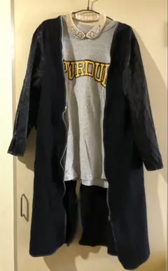 フォロー割有❗️アメリカ古着 vintage 羽織り インナージャケット ブラック