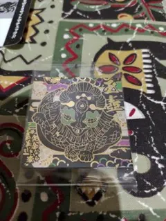 箔押し 極レア 鬼滅の刃 デフォルメシールウエハース 玉壺 完全なる美しき姿