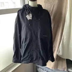 Eddie Bauer ブラック ジャケット フード付き☆新品☆Ｌ