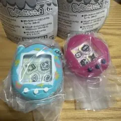 たまごっち　シャカシャカチャームコレクション2 めめっち　ござるっち