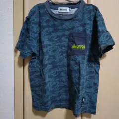 LOGOS 迷彩柄 Tシャツ