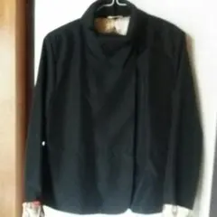 Flower黒のジャケット