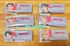 【人気】ENHYPEN エンハイプン　缶バッジ　トレカ　グッズ　顔写真ネーム入り
