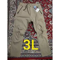 ワークマン イナレム ライトウォームパンツ 3L ベージュ INAREM 旧版