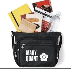 ⭐*️様 MARY QUANT　6ポケット　ブラック　黒　ショルダーバッグ